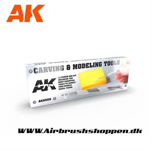 CARVING TOOLS DELUXE BOX - AK9005